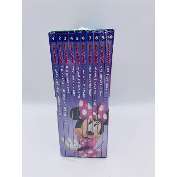 Disney Junior Minnie Storybook Library 10 Book Set Brand New - Picture 3 of 6